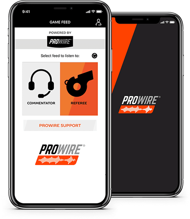 Prowire App on Phone